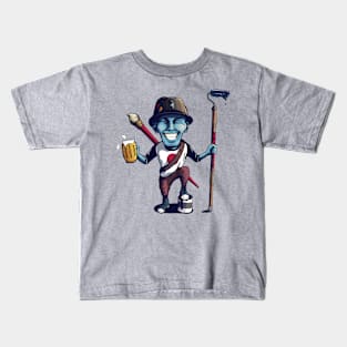 Happy Painter Kids T-Shirt